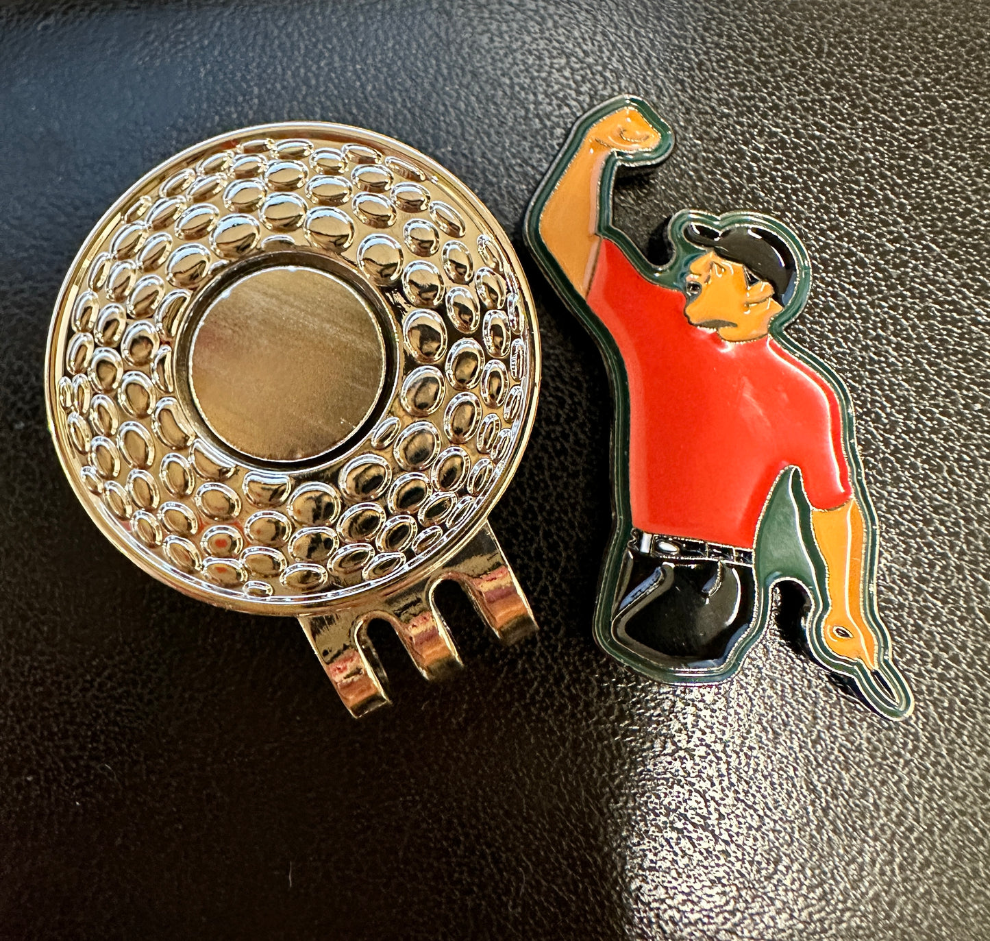 Unique Golf Marker | Dude with a red tuesday shirt | GOAT