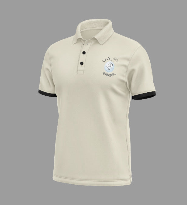 Golf Polo White | Modern Golf Fashion |Golf Gifts